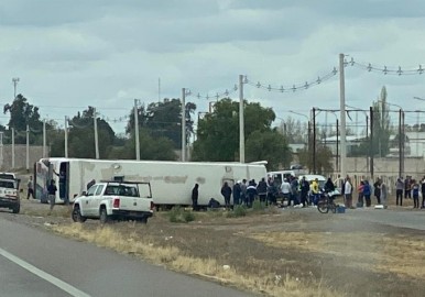 Se conoció un video del trágico accidente del micro con hinchas de Boca