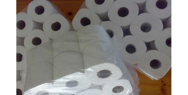 Recuperan 1020 bultos de papel higiénico