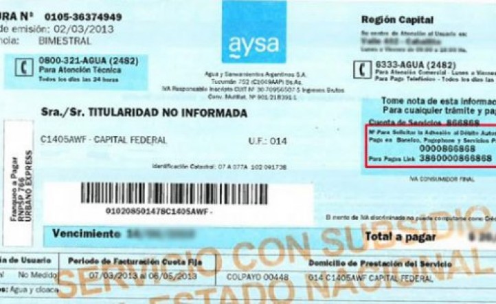 Aysa Asegura Que No Hay Aumentos Solo Quita De Subsidios Infoveloz Com