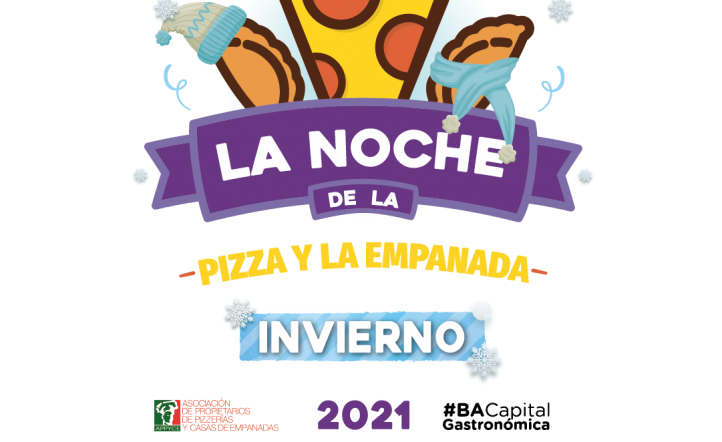 Noche la pizza y la empanada